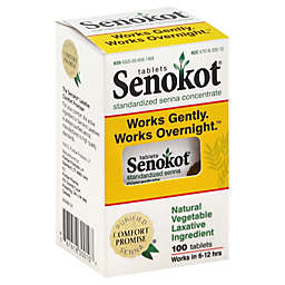Senokot 100-Count Natural Vegetable Laxative Tablets