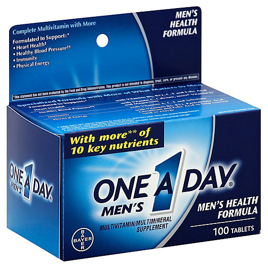 Alternate image 1 for One A Day® 100-Count Men's Multivitamin/Multimineral Tablets