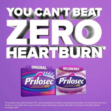 Prilosec 28-Count OTC Acid Reducer Tablets. View a larger version of this product image.