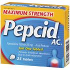Alternate image 1 for Pepcid&reg; AC&reg; 25-Count Maximum Strength Acid Reducer Tablets