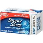 Alternate image 1 for Simply Sleep 100-Count Nighttime Sleep Aid Caplets