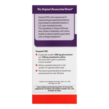 Cosamin DS 108-Count Joint Supplement Tablets. View a larger version of this product image.