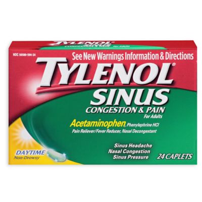 Tylenol&reg; Sinus Congestion & Pain Daytime 24-Count Caplets