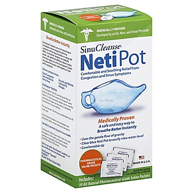 SinuCleanse&reg; Neti Pot Nasal Wash System. View a larger version of this product image.