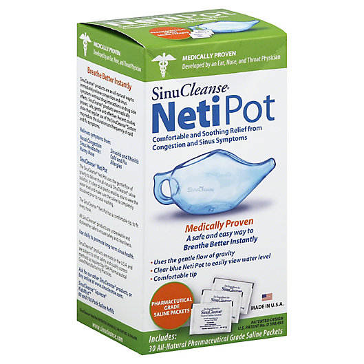 Alternate image 1 for SinuCleanse® Neti Pot Nasal Wash System