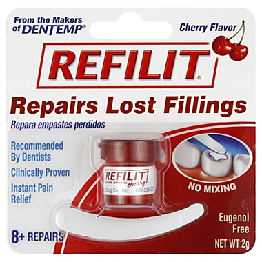 Refilit 2-Grams For Lost Fillings in Cherry Flavor. View a larger version of this product image.