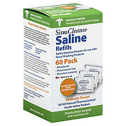 SinuCleanse® 60-Count Saline Refills for Nasal Washing Products