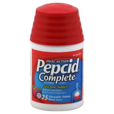 Pepcid&reg; Complete&reg; 25-Count Chewable Tablets in Berry