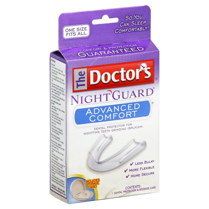 The Doctor S Nightguard Advanced Comfort Dental Protector Bed