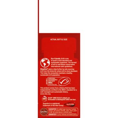 Schiff 60-Count Mega Red Krill Oil. View a larger version of this product image.