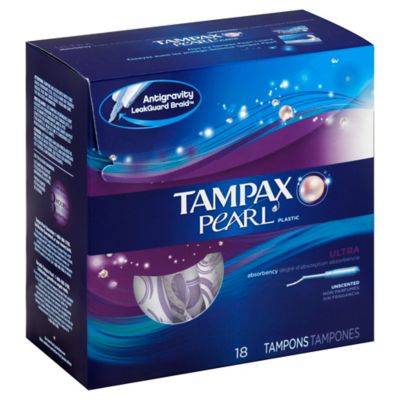 ultra tampax unscented tampons count pearl bedbathandbeyond