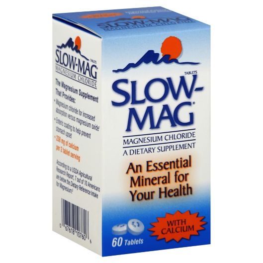 Panda leg uit ondernemer Slow-Mag 60-Count Magnesium Chloride Tablets | Bed Bath & Beyond
