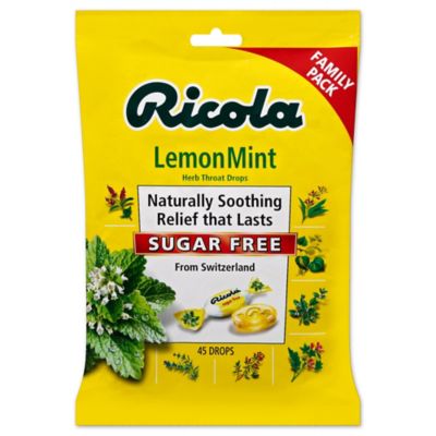 Ricola&reg; 45-Count Sugar-Free Herb Throat Drops in LemonMint