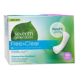 Seventh Generation 50-Count Chlorine-Free Pantiliners