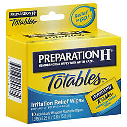 Preparation H® Totables 10-Count Hemorrhoidal Wipes