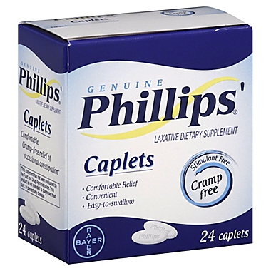 Phillips&#39;&reg; 24-Count Laxative Dietary Supplement Caplets. View a larger version of this product image.