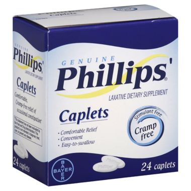 Phillips'&reg; 24-Count Laxative Dietary Supplement Caplets. View a larger version of this product image.