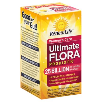 Renew Life&reg; Ultimate Flora&trade; 25 Billion 30-Count Women&#39;s Daily Probiotic Supplement Capsules