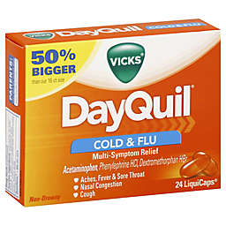Vicks® DayQuil® 24-Count Non-Drowsy Multi-Symptom Cold & Flu Relief LiquiCaps®
