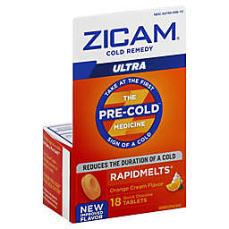Zicam Ultra Cold Remedy 18-Count Rapid Melts in Orange Cream