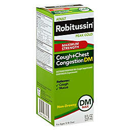 Robitussin® Peak Cold 8 oz. Maximum Strength Cough + Chest Congestion DM Relief Liquid