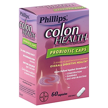 Phillips&#39;&reg; Colon Health&reg; Probiotic Caps 60-Count Caplets. View a larger version of this product image.