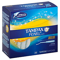 Tampax Pearl 36-Count Regular Unscented Tampons
