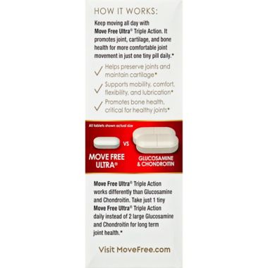 Schiff Move Free&reg; Ultra 30-Count Tablets. View a larger version of this product image.