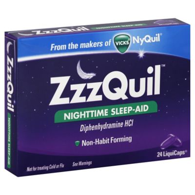 Vicks&reg; ZzzQuil&trade; Nighttime Sleep-Aid 24-Count LiquiCaps&reg;