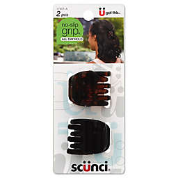 Scünci® No-Slip Grip® 2-Count Jaw Clips