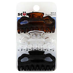 Scunci® 3-Count Jaw Hair Clips