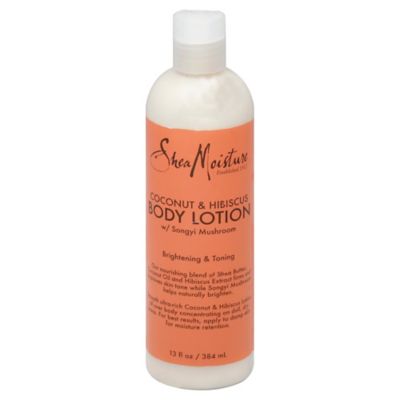 SheaMoisture&reg; Brightening and Toning 13 fl. oz. Coconut &amp; Hibiscus Body Lotion