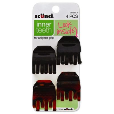 hair clips with rubber grip