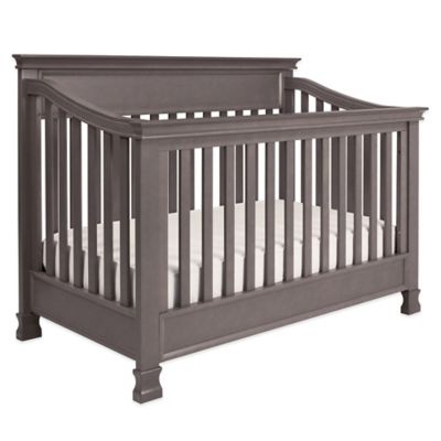 weathered gray crib