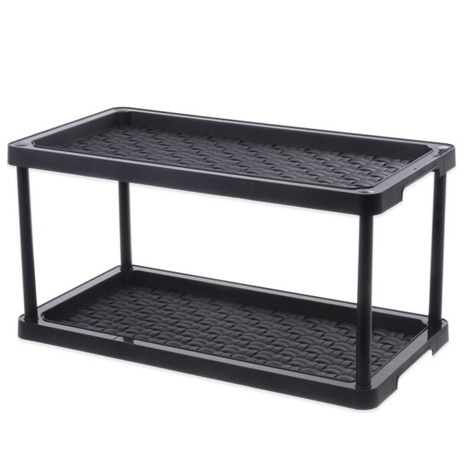 2 Tier Boot And Shoe Organizer Bed Bath And Beyond Canada