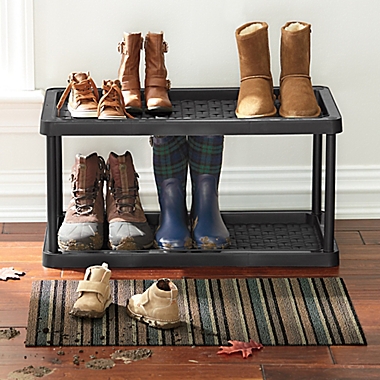 Simply Essential&trade; 2-Tier Boot and Shoe Organizer. View a larger version of this product image.