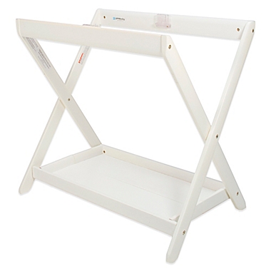 UPPAbaby&reg; Vista Bassinet Stand in White. View a larger version of this product image.