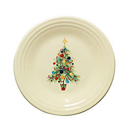 Fiesta® Christmas Tree Luncheon Plate in Ivory