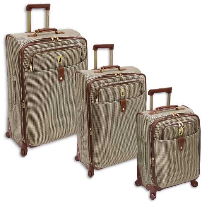 London Fog® Chelsea Lites 360° Luggage Collection Bed Bath and Beyond