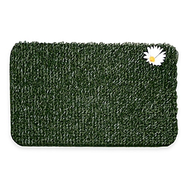 Clean Machine&reg; Flair Small Daisy 18-Inch x 24-Inch Scraper Door Mat. View a larger version of this product image.