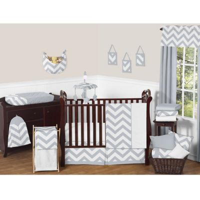 chevron nursery bedding