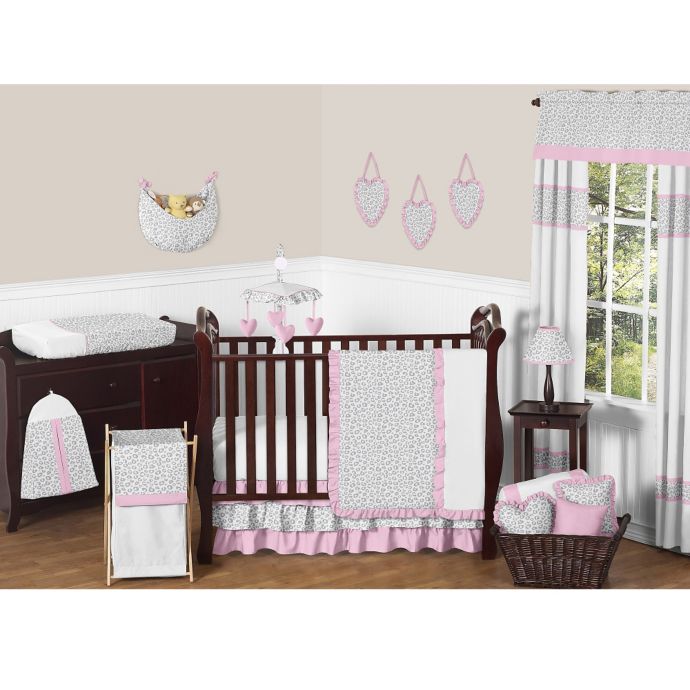 Sweet Jojo Designs Kenya 11 Piece Crib Bedding Set In Pink And