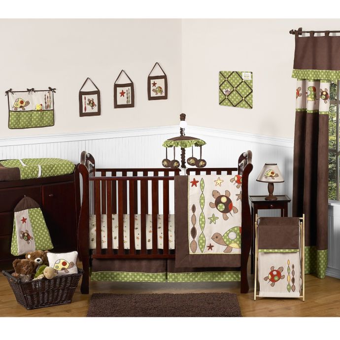 Sweet Jojo Designs Turtle 11 Piece Crib Bedding Set Buybuy Baby