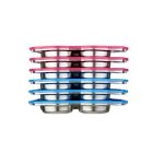 Alternate image 4 for Innobaby Din Din Smart&trade; Stainless Bus Platter with Green Lid