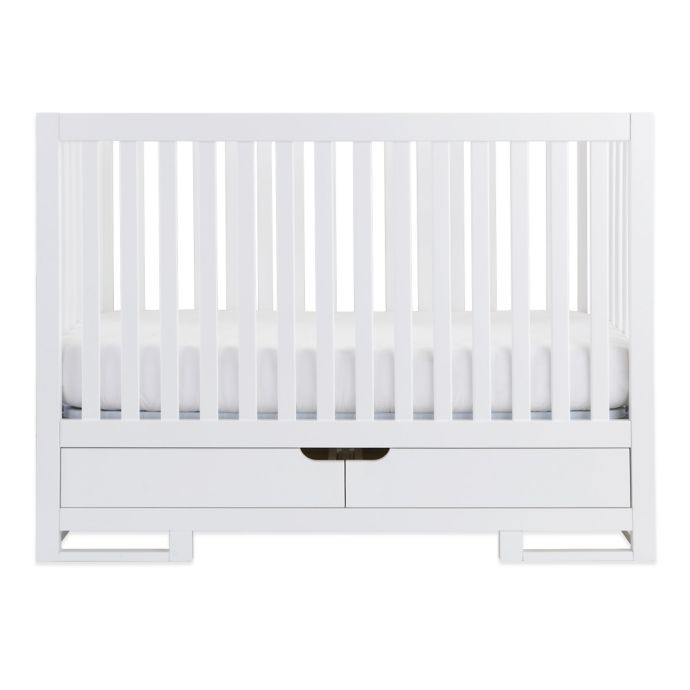 Karla Dubois Oslo Crib In Pure White Buybuy Baby