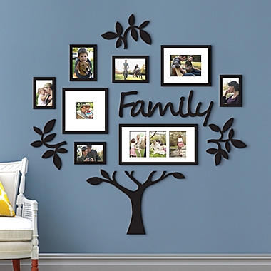 WallVerbs&trade; 13-Piece "Family" Tree Set in Black. View a larger version of this product image.