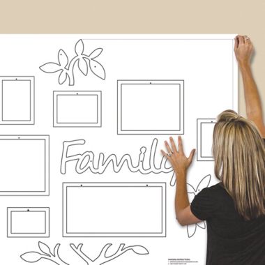 WallVerbs&trade; 13-Piece "Family" Tree Set in Black. View a larger version of this product image.