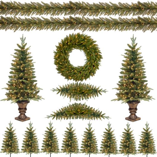 Pomona Trash Christmas Tree Recycling 2022 National Tree Feel-Real® Christmas Pomona Pine Assortment With Lights | Bed  Bath & Beyond