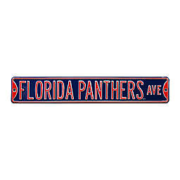 NHL Florida Panthers Steel Street Sign