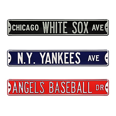MLB Steel Street Sign Collection. View a larger version of this product image.